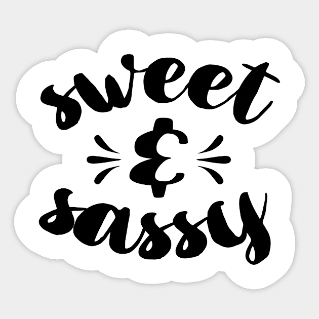 Sweet And Sassy Sticker by karolynmarie